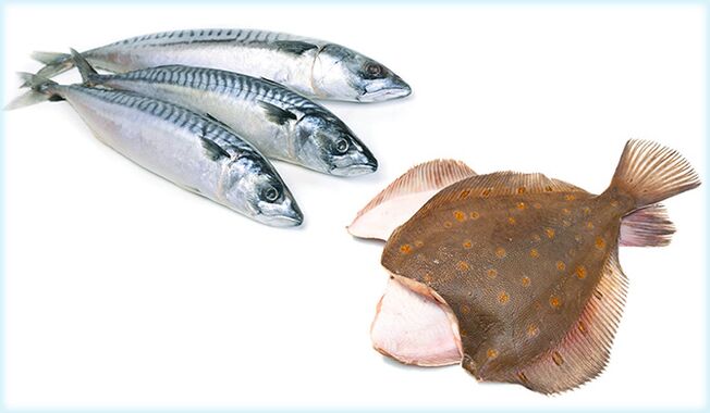 Mackerel နှင့် flounder - အမျိုးသားများအတွက်အာနိသင်ကိုမြင့်တက်စေသောငါးတစ်မျိုးဖြစ်သည်